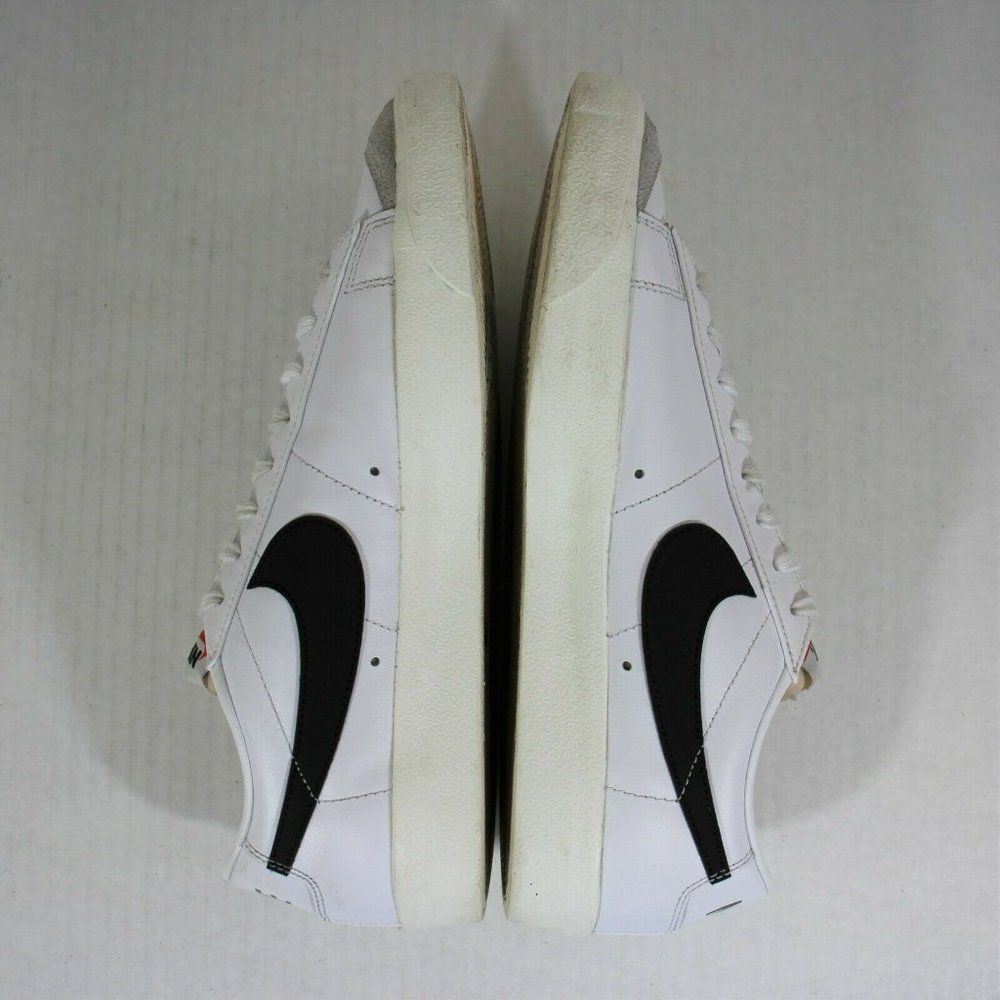 Nike Blazer Low 77 Vintage White Black DA6364 101 Mens 11 O269 - Picture 6 of 8
